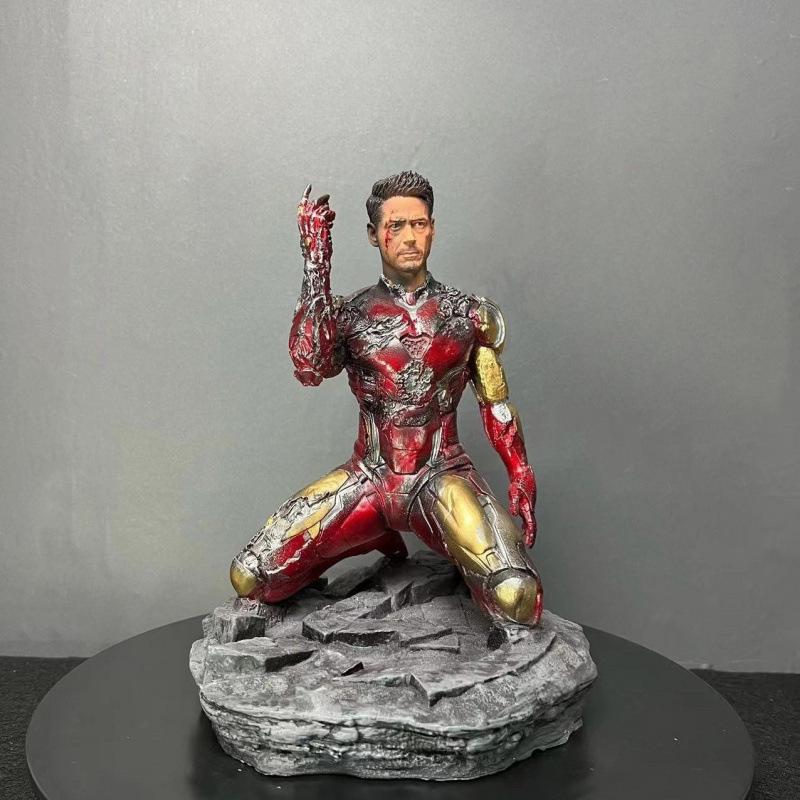 Black Panther & Venom Busts, Spider-Man Statue, Luminous Iron Man Figure – Free Shipping on One Item