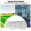 Baseball Batting Cage, Softball and Baseball Batting Cage Net and Frame, Practice Portable Cage Net with Carry Bag, Heavy Duty Enclosed Pitching Cage,