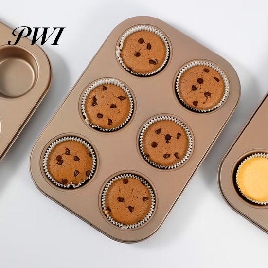 Foglietti di Carta Greaseproof per Muffin 200 Pezzi Bicchierini da Forno per Cupcake per Alimenti Senza BPA Antiaderenti Resistenti all'Olio