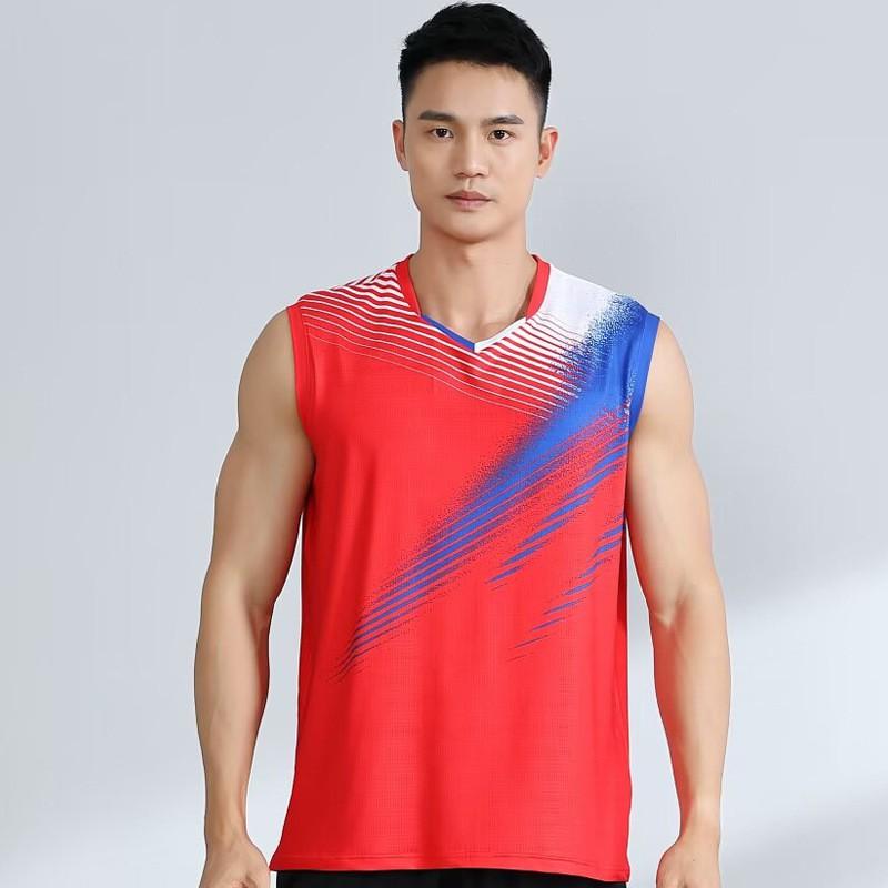 Quick Dry Breathable Badminton Tank Top Shorts Set Men Women Tennis Table Volleyball Training Competition