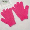 Exfoliační sprchové rukavice, žínkové rukavice do sprchy, oboustranné exfoliační rukavice, na masáže a tělové peelingy