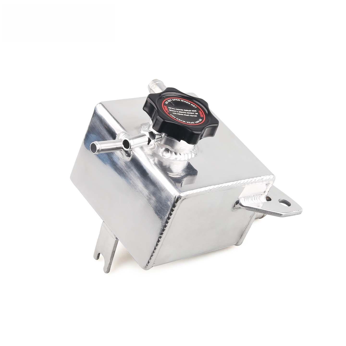 

Subaru WRX 02-07, STI 04-16 Overflow Tank: Leak-Proof, High Temp & Corrosion Resistant срібний