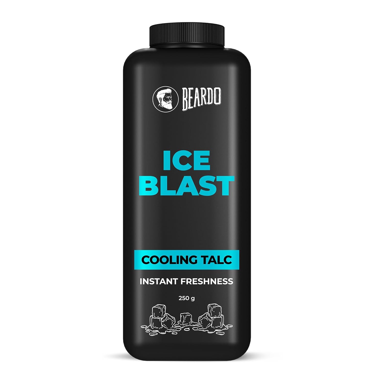 

Beardo Ice Blast Talc Powder For Men Instant Cooling Body Powder Controls Sweat Odor Long Lasting Freshness 250g Pack