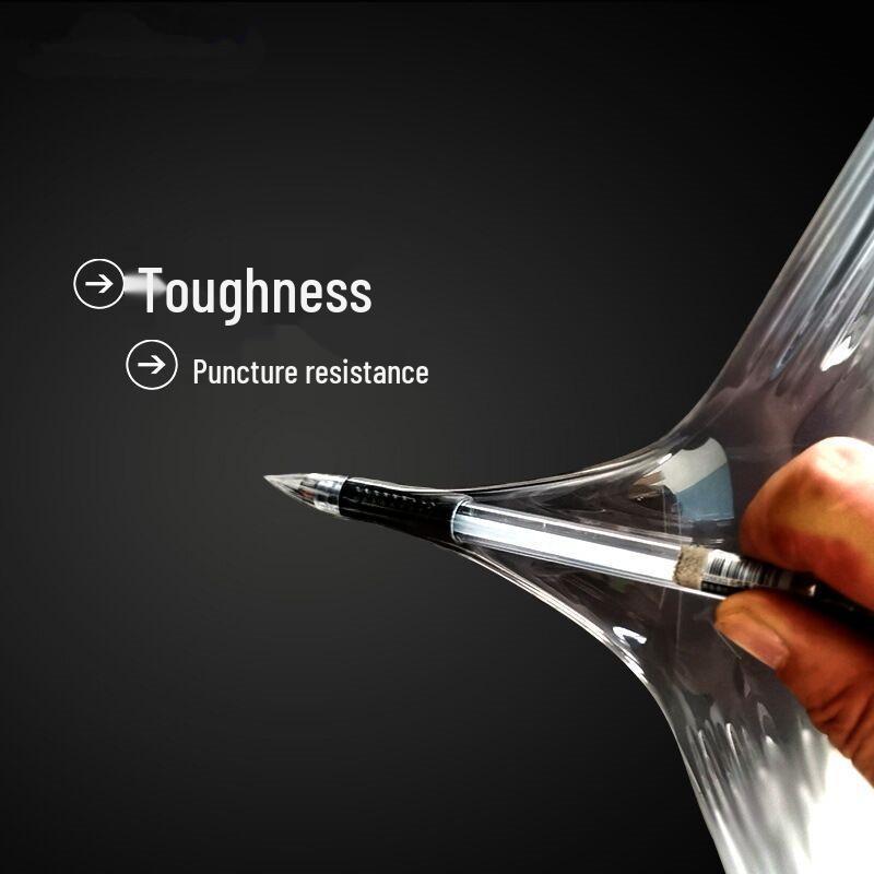 50cm Transparent PE Cling Film Roll - Industrial Stretch Food Wrap