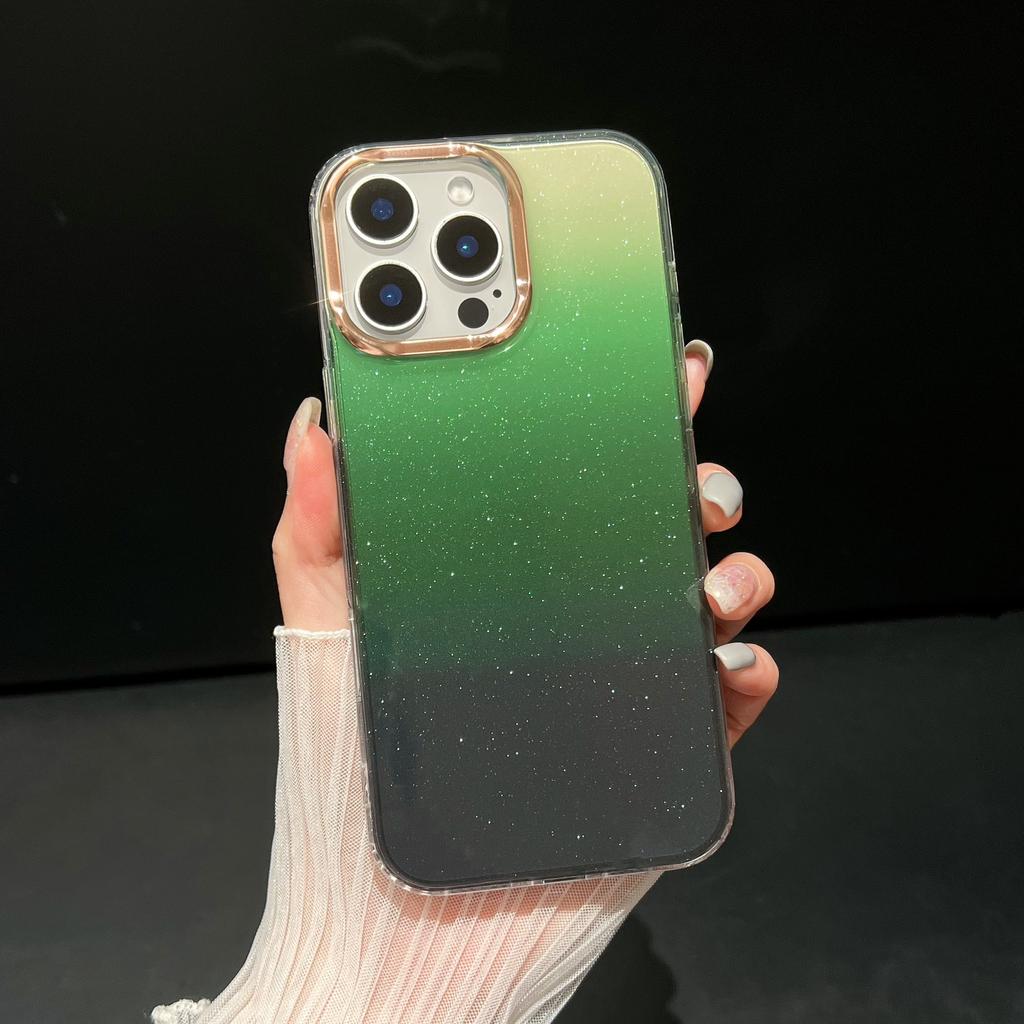 The Starry Sky Gradient Glitter Is Suitable for Apple 16 Phone Cases, IPhone15promax, and A Light Luxury 14 High-end Protective Case