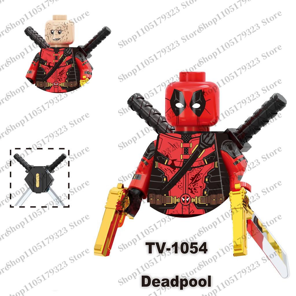 Hot building block toys children's mini brick Superhero Joker Two-Face Robin assembly toys party festival collection gifts