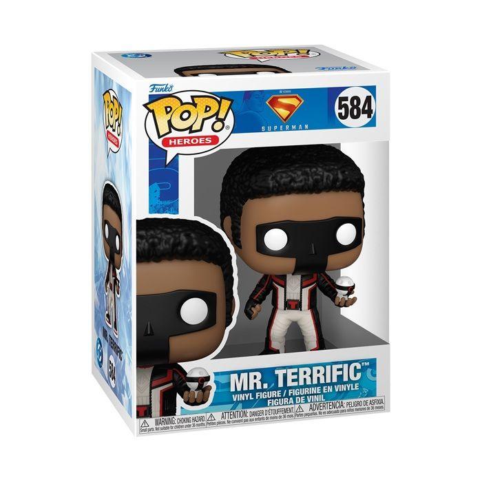 Figurine Funko Pop - Funko - Superman Mr Terrific - Multicolore - Garantie 2 ans - Pour enfants