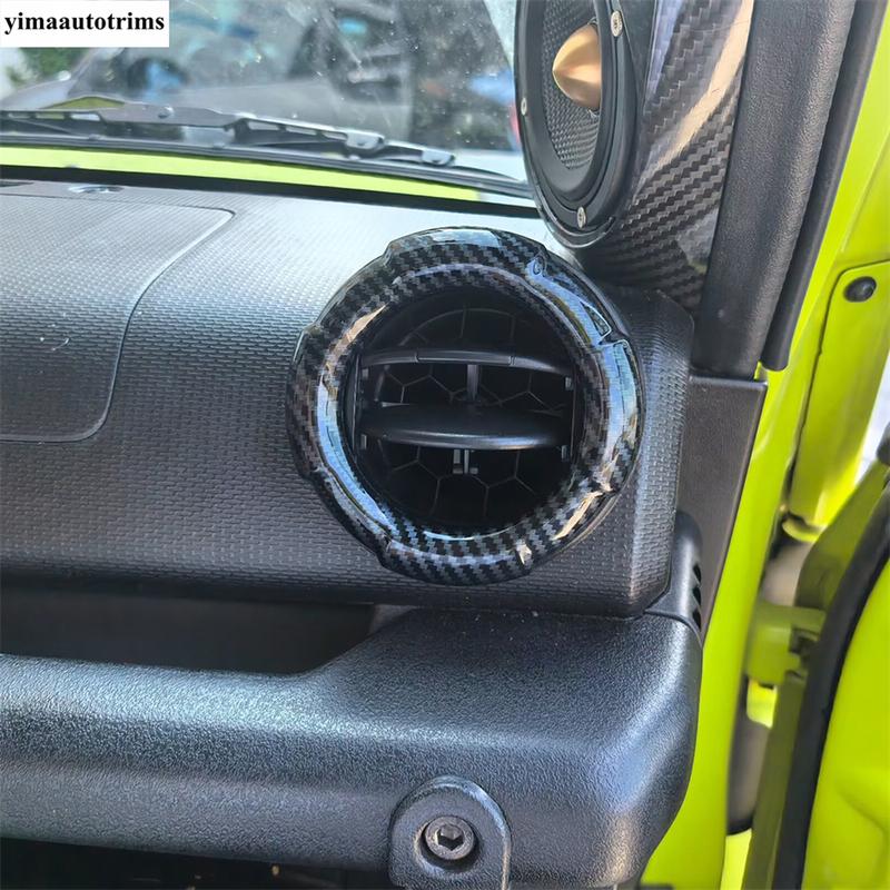 Steering Wheel Frame / Dashboard trument Screen Panel / Side Air AC Vent Cover Trim For Suzuki Jimny  - 2025 Accessories