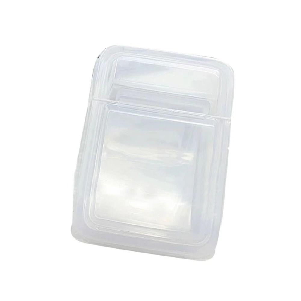 

Classification Box Photocards Storage Box Transparent Idol Card Holder Sticker DIY прозрачный