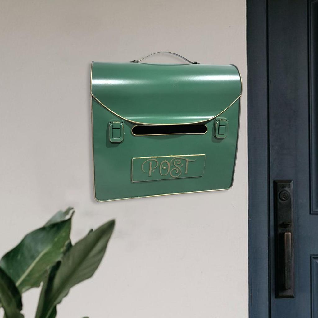 Aktentasche-Briefkasten, Praktisch Und Dekorativ für Den Eingang.