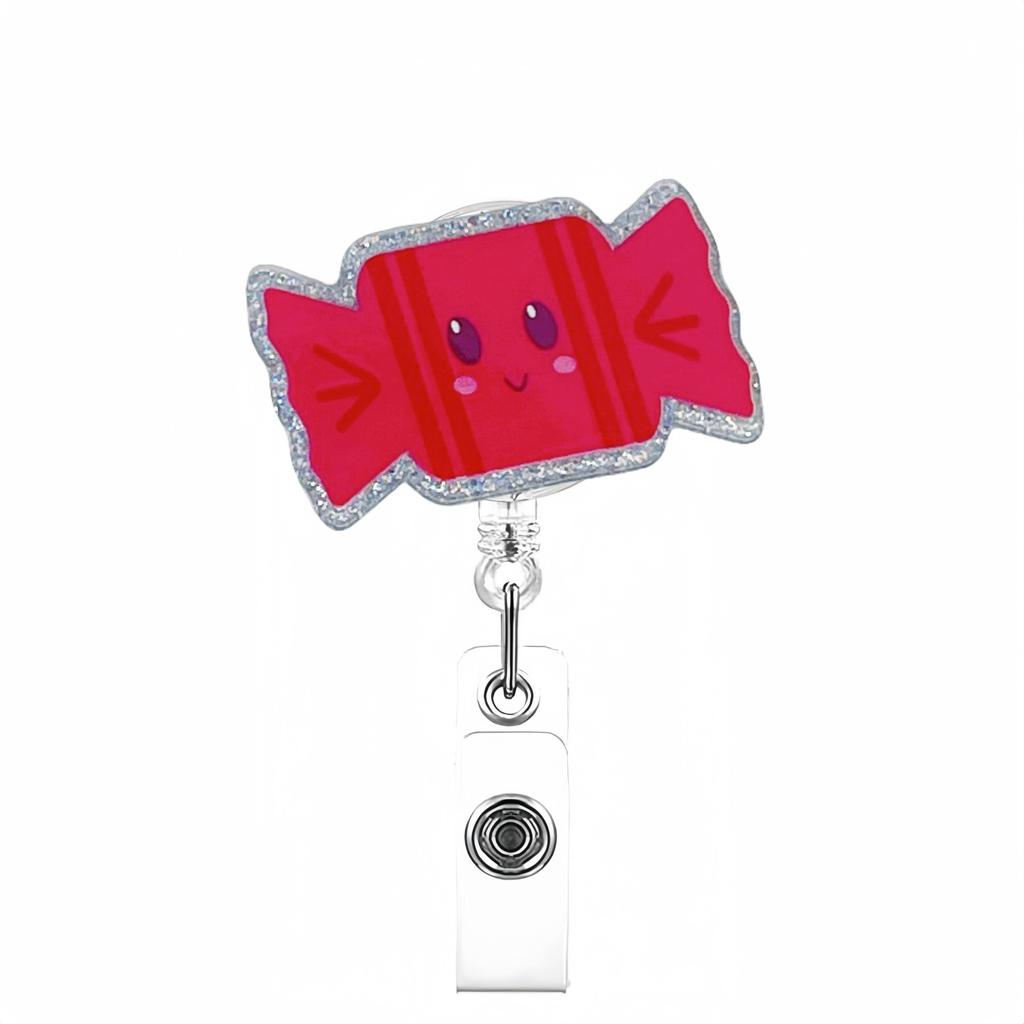 Doctor Badge Clip Lightweight Halloween Badge Holder Pumpkin Badge Reel Sturdy For Hospitals Companies Schools