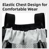 Breathable Mesh Pet Front Bag Double Shoulder Adjustable Strap Pet Carrier Backpack Portable Lightweight Dog Carrying Bag