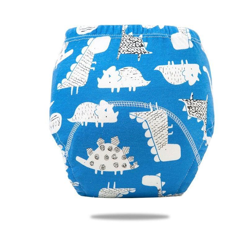 

Дышащий детский многоразовый подгузник с мультяшным принтом для спальни, подгузники, шорты, тренировочные штаны 90 6-9KG