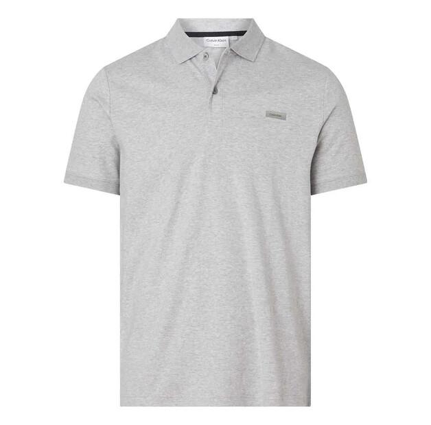 

Calvin Klein Smooth Cotton Slim поло с короткими рукавами S