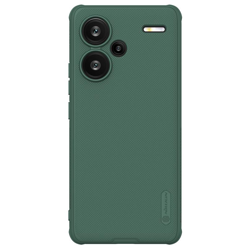 

Чехол Nillkin для Xiaomi Redmi Note 13 Pro Plus 5G Frosted Pro 360 PC TPU Bumper Matte PC TPU Full Back Cover for Note13ProPlus 5G зелёный