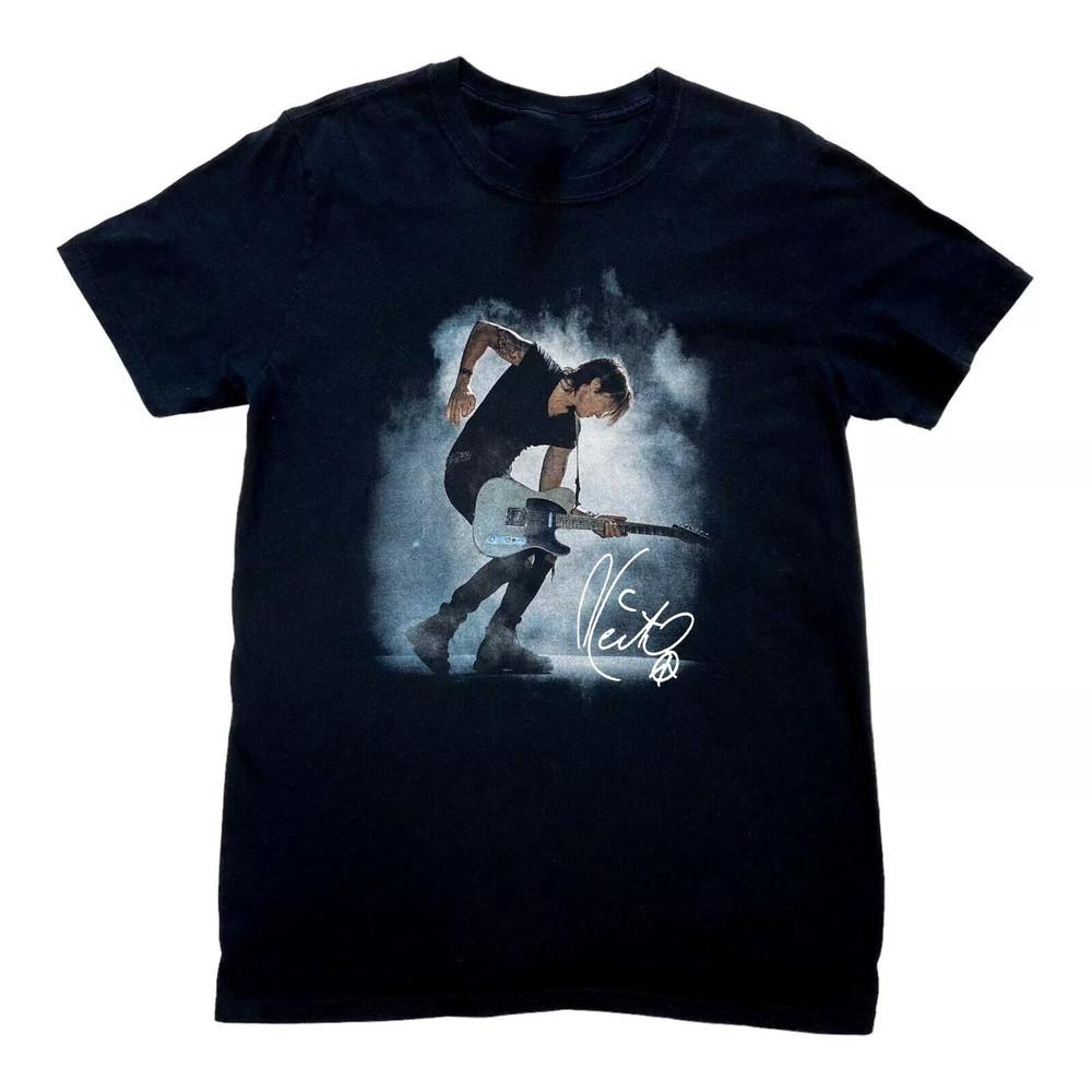 Keith Urban World Tour Black  Signature  Full Size S-5XL Unisex T-Shirt L