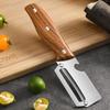 Stainless Steel Kitchen Peeler Green Onion Slicer 3-in-1 Multi-Functional Peeler for Fruits and Vegetables Bottle Opener Peeler