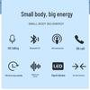 Model K36 Bluetooth Business Sports Headset with Retractable Cord and Call Vibration Alerts