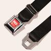Press Safety Buckle Nylon High-strength Webbing for Women's Casual Outdoor Belt