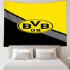 Borussia Dortmund Tapestry for Bedroom Aesthetic Classroom Tapestries Wall Hanging for Living Room Dorm Office,Ideal Creative Gift