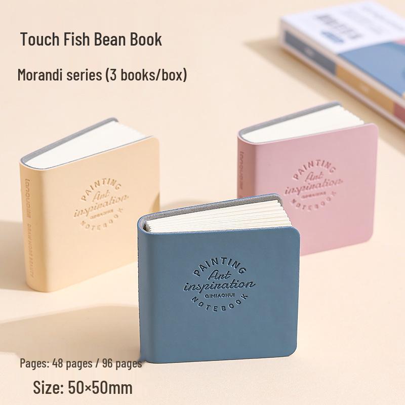 Blue Fruit Acrylic Cardstock Drawing & Doodling Mini Watercolor Pocket Book with Thickened Blank Pages