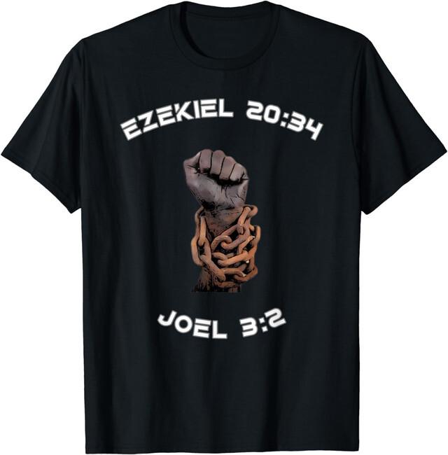 Hebrew Israelite I Will Gather You African American T-Shirt