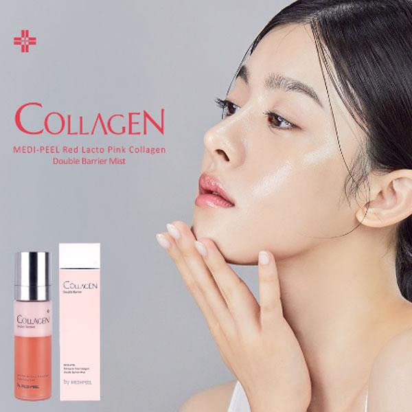 MEDIPEEL Red Lacto Pink Collagen Radiant Double Barrier Mist 80ml