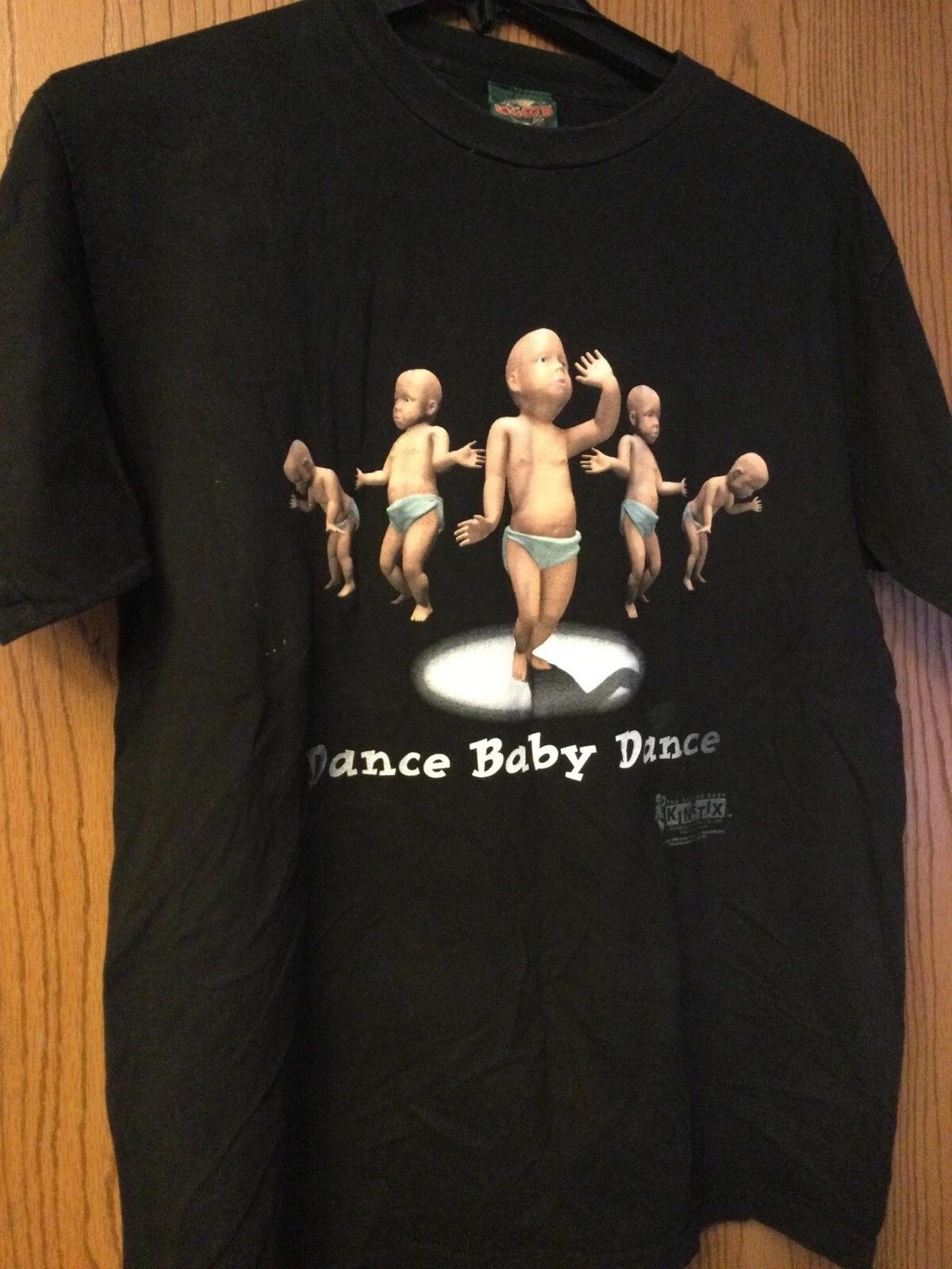 The Dancing Baby - “Dance Baby Dance” 1998 Black Shirt. 3XL