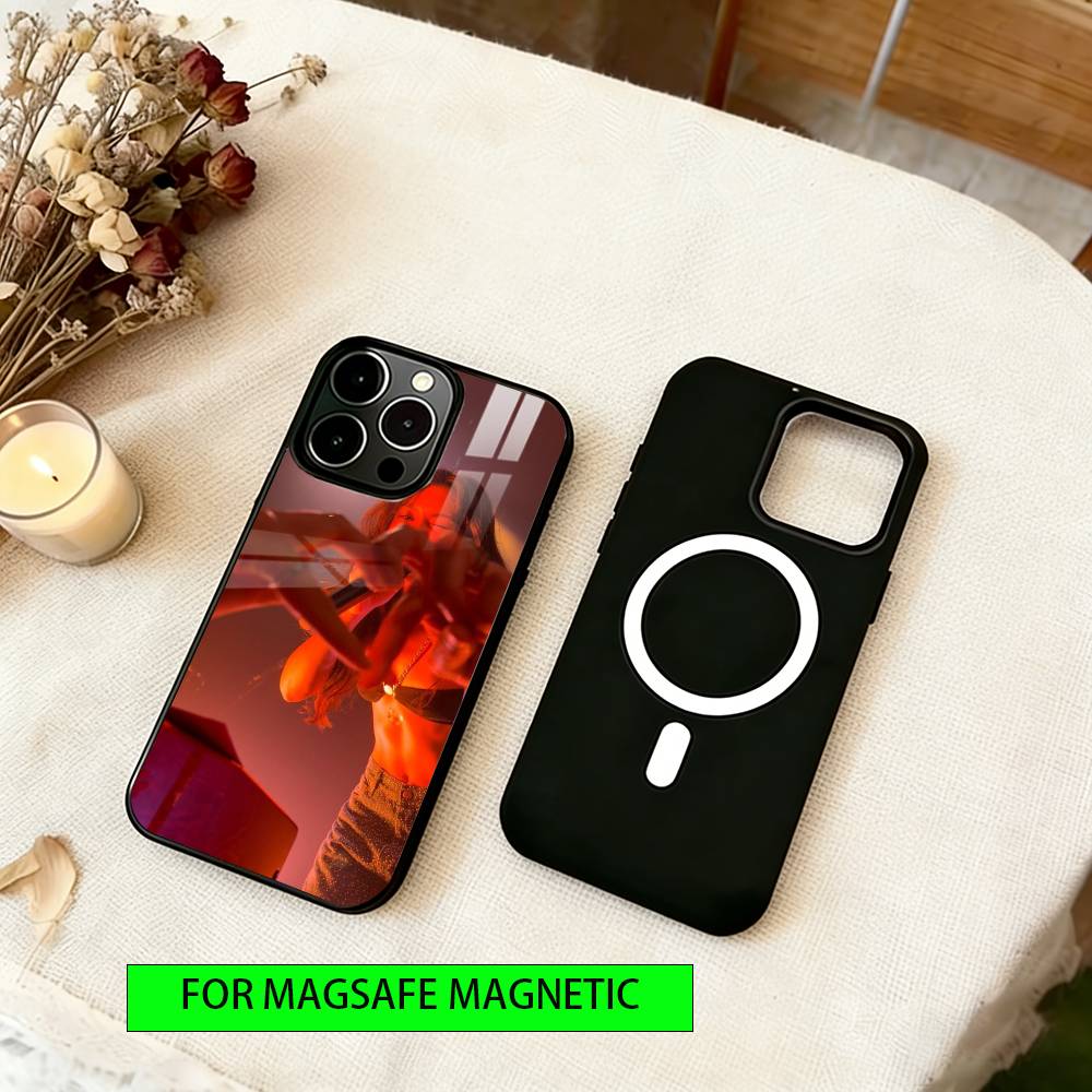

Singer Gracie Abrams Phone Case Magnetic with Magsafe Wireless Charging For iPhone17,16,15,14,13,12,11 Plus,Pro iPhone17
