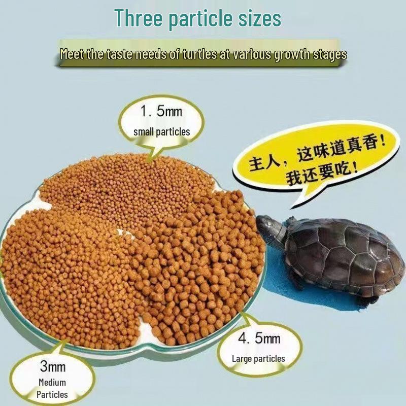High-Calcium Pellets for Large Turtles