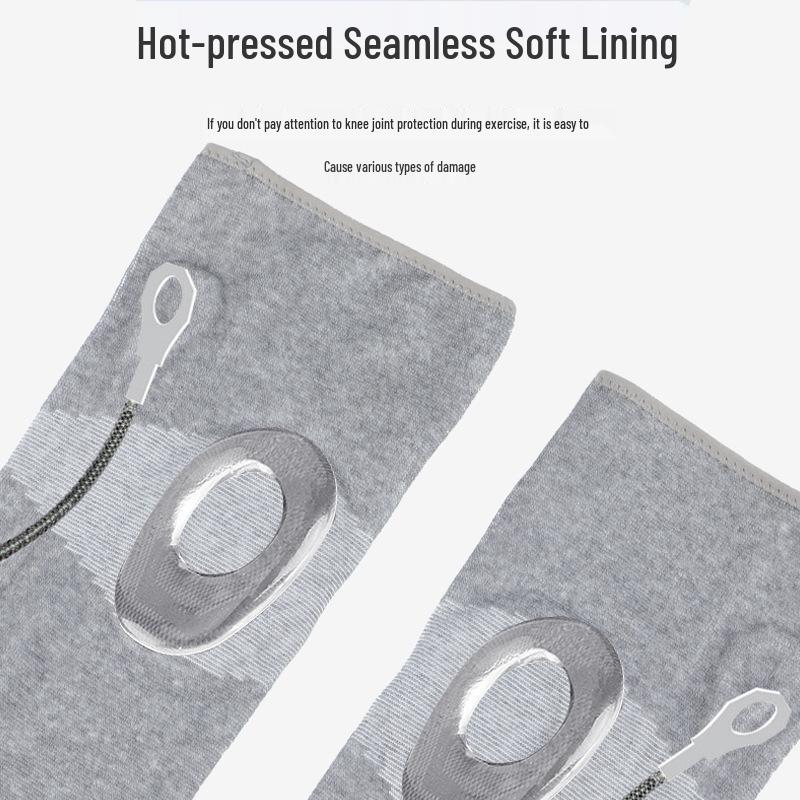 Elastic Knee Pads for Sports: Anti-slip, Patella Compression, Leg Warmth, Protective Gear for Basketball, Running, and Mountaineering