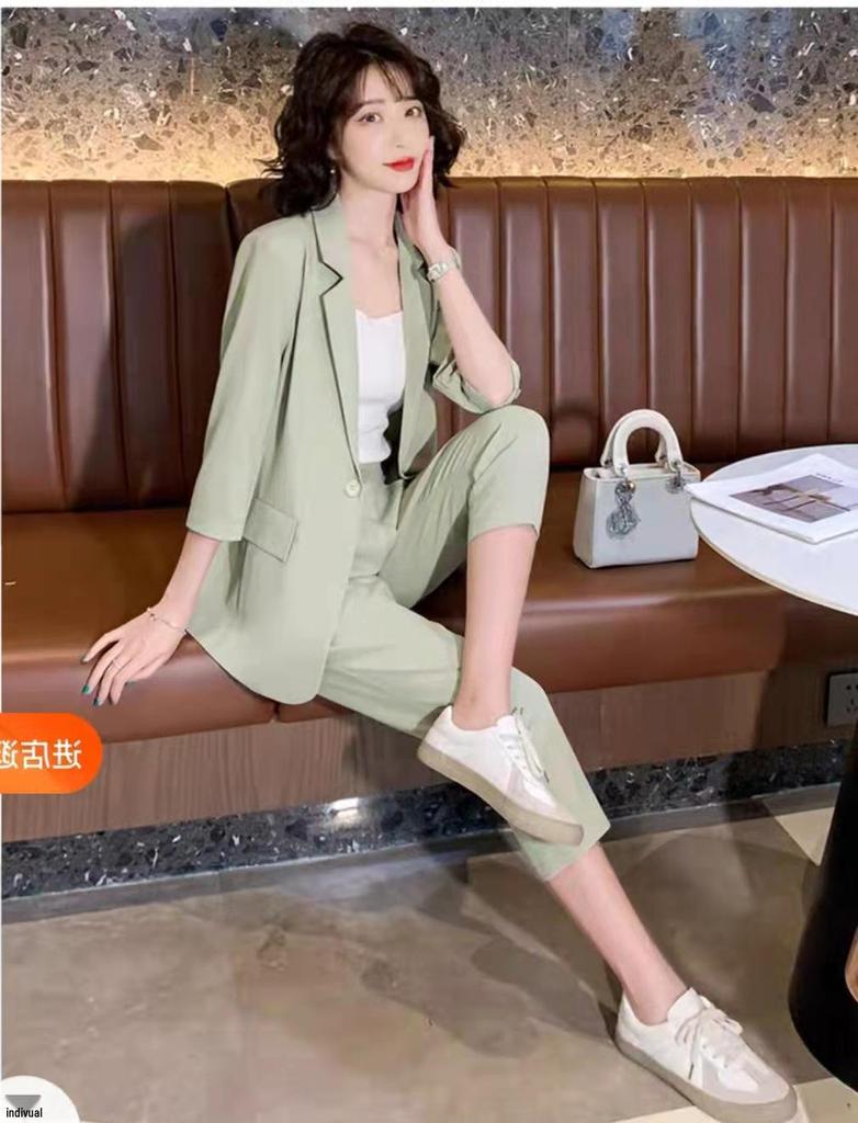 Women's Plus Size Summer Blazer - New Fashion Professional & Casual Suit