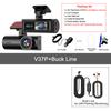 Kocam 4K WIFI GPS Dual Dash Cam Front and Rear for Cars Camera Car DVRs Recorder Video Registrator Dashcam Camcorder Black Box
