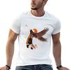 Hinata Shoyo Flying Sticker T-Shirt Retro Graphic Print T-Shirt