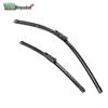 Peugeot Wiper Blades: Fits 408, 308S, 3008, 4008, 301, 307, 508 models with rubber strip