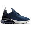 Nike Air Max 270 Klasické minimalistické nízké lifestylové boty Dětské tenisky Modré AJ7372-400