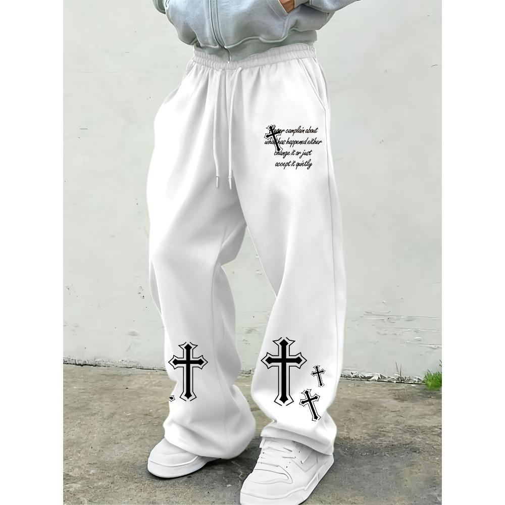 

Men s Multifunctional Solid Color Drawstring Loose Casual Sports Pants for Outdoor and Family Leisure S
