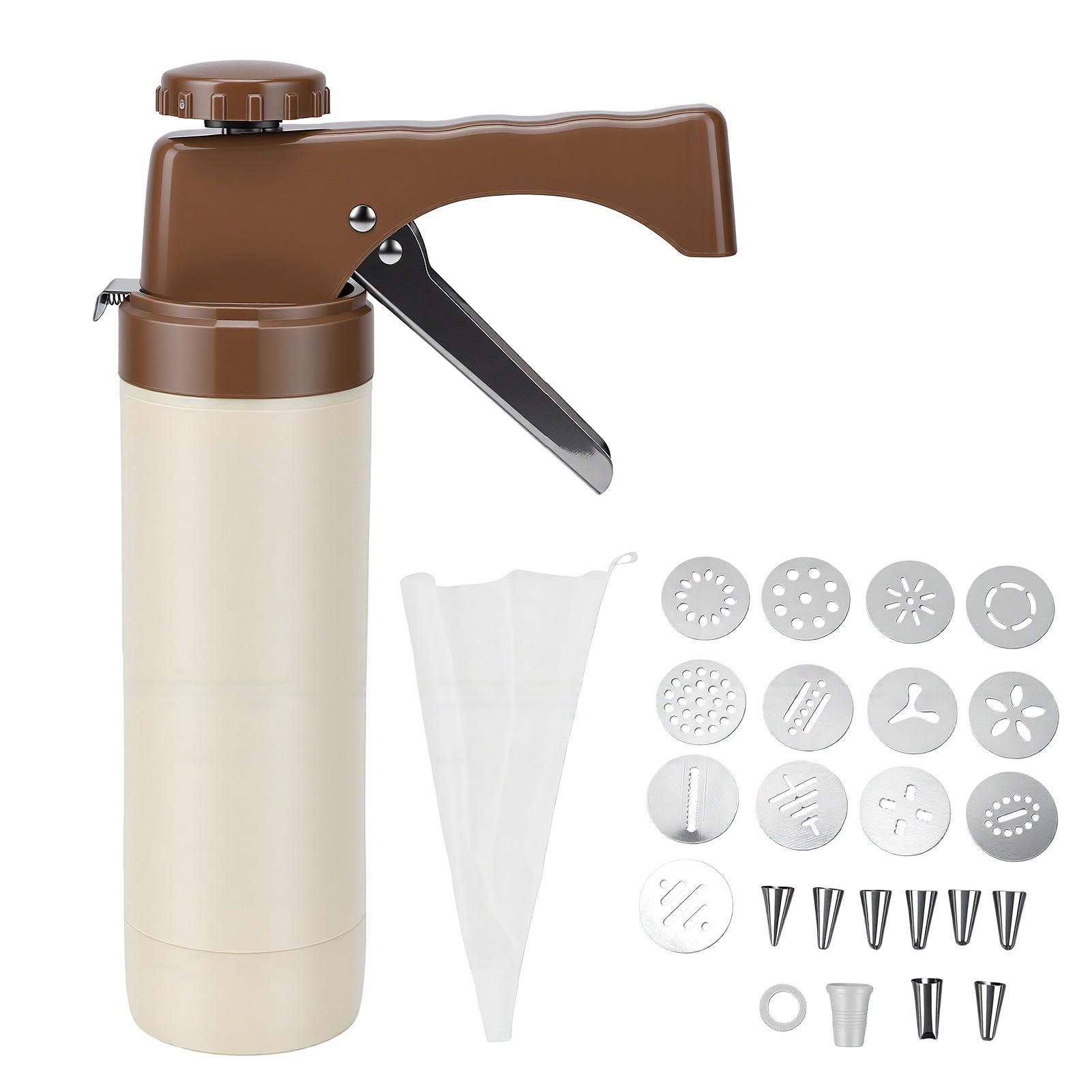 Pers Kit met 8 Spuitmondjes 330ML Taart Spuitzak Bakgereedschap Voor Thuis Of Taartwinkel