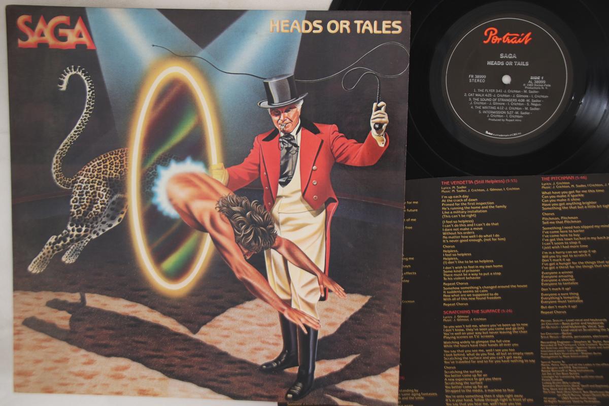 

LP Record SAGA - Heads Or Tales FR38999 PORTRAIT 1983 US Rock Used