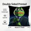 Sad Frog Pepe Cushion Cover Pattern Printed Pillowcase for Living Room Sofa Cushion Cover & Bedroom Decor