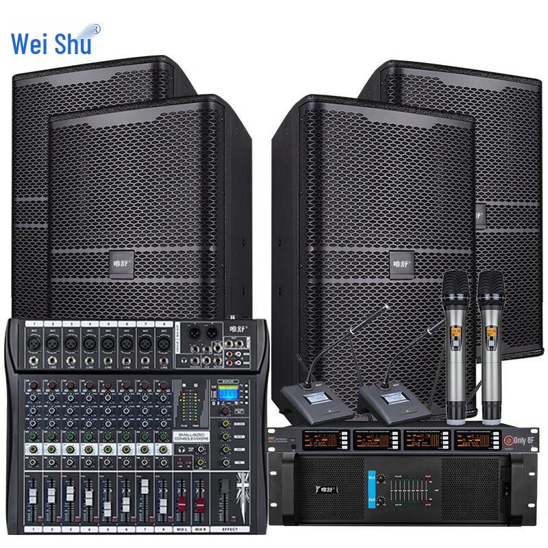 Weishu PC-610 Series 10-inch Professional Conference Audio Systems (CN Version)