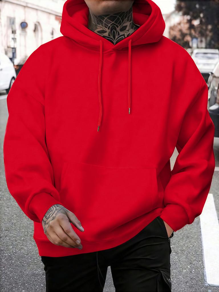 Urban Outdoor Men Hip Hop Sports Pullover Psalms 91 Vertical Cursive Text Back Design Comfort Loose Hooded Top