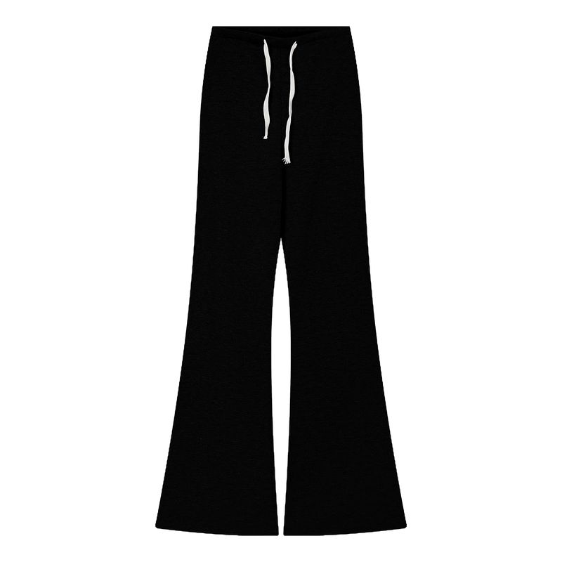 

Straight-leg Draped Casual Pants Women s Autumn Loose High-Waist Mopping Pants Slim Looking All-Match Wide Leg Pants Pants Brown Pants Black L