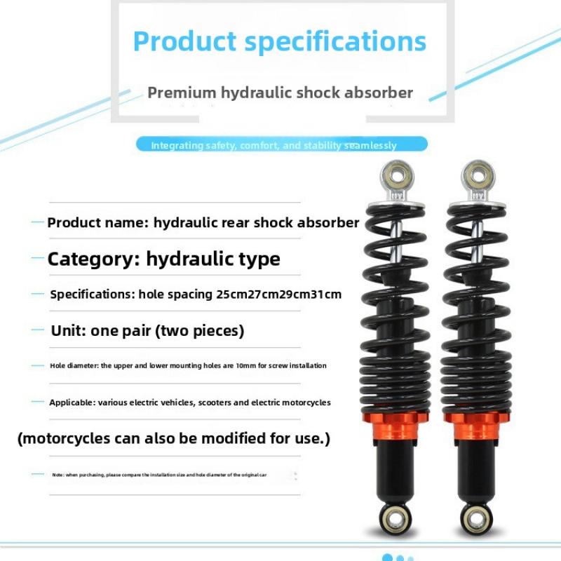 Electric Vehicle Rear Shock Absorber, Universal Shock Absorber for Motorcycle Modifications, Thickened Version