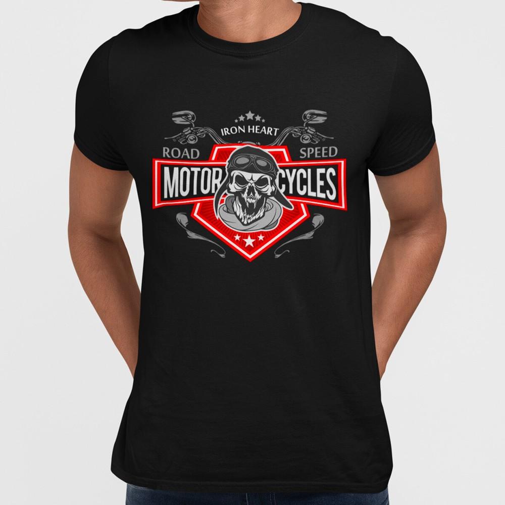 Vintage Biker Skull TShirt Davidson Chopper Biker Gang Sons of Anarchy L