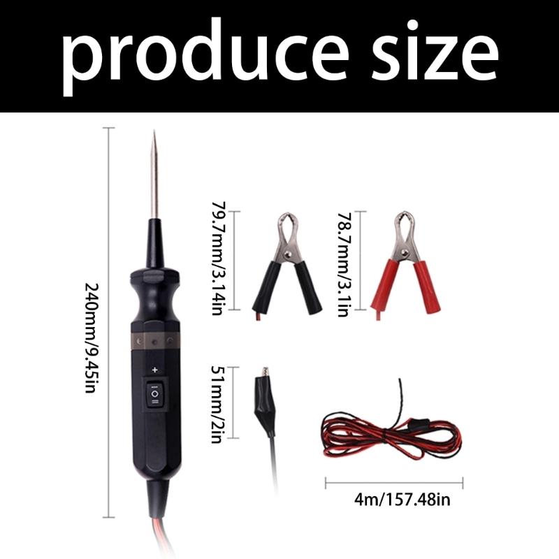 Car Voltage Tester Detecting Short Circuits and Ground Faults Electrical System Analyzers Car Diagnostic Tool