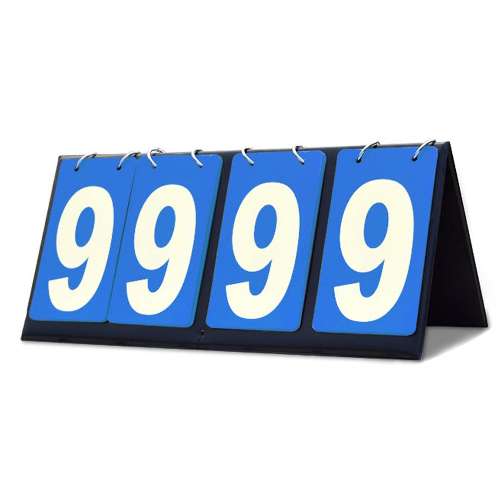 Tabletop Scoreboard Flippers Sports Competition Score Board MultiSport Score Flip Scoreboard Score Keepers Easily Use