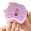 Electric Nail Clipper  Rechargeable Trimmer for Fingernails  Toenails, Pink