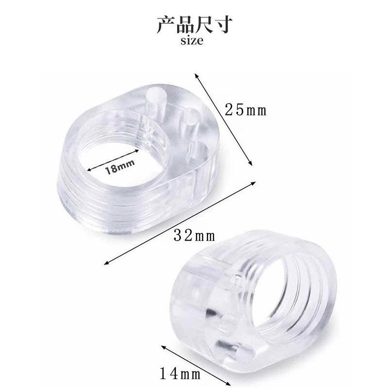 Türstopper Transparentes Silikagel Türgriff Puffer Wandschutz Türknauf Stoßfänger Wände Möbel Schutz