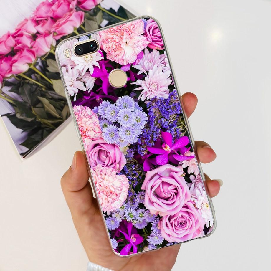 For Xiaomi Mi A1 Mi 5x Case Silicon Soft Clear TPU Phone Cases Back Cover For Xiaomi Mi 5X Mi5X MiA1 Bumper Coque Fundas Capas